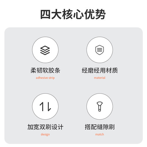 新品家政保洁专用工具手持玻璃y清洁神器多功能擦窗户家用双面刮