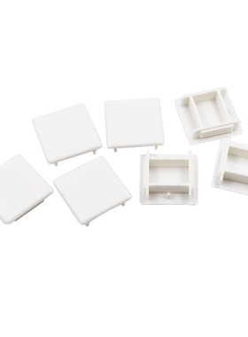 极速C型钢阻流塞41*4s1红色蓝色封头邉盖白色C形钢光伏支架配件塑