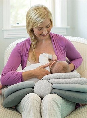 极速Babey Nursing Plisllows Nwborn GPillow Wait Cushion P详