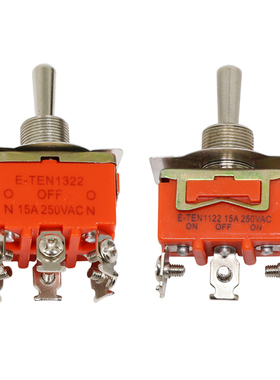 极速三档a钮子开关6脚3脚3档摇头开关拨动开关6A/250VAC小型电源