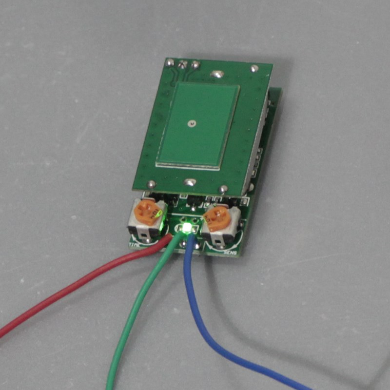 极速5.8G微波雷达感应器0r.5-20米 5V12V24V延时可调人体存在感应