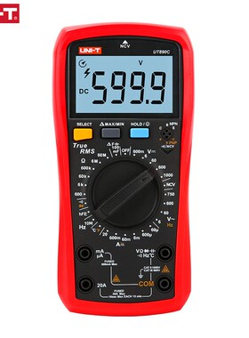 极速NI-T NI T Digital Multimyeter True RMS T890C T890D+ Manu