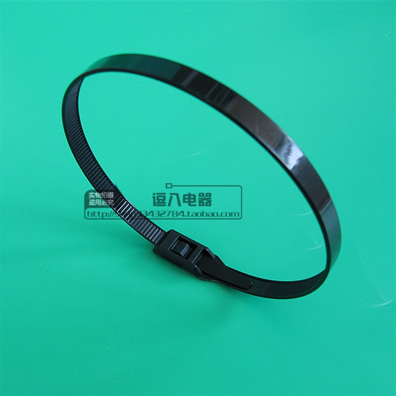 极速8x350淘气堡紮带 绑带 乐园B紮带 护套紮带 平扣式紮带100条/