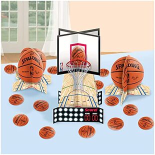 Piece Multi 新品 Decorating Kit Table amscadn Basketball