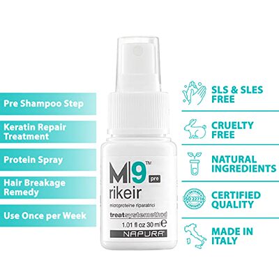 新品NAPURA M9 Innovative Kexratin Hair Repair Treatment for