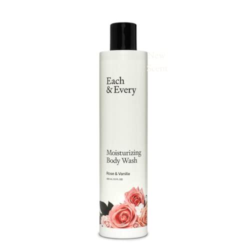 新品Each & Every Natural  Moisturizing BodyN Wash  Made wit