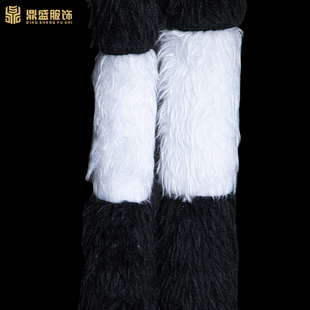 新品京剧戏曲戏剧用品豫剧秦腔穆桂英白色长短T狐尾狼尾藩王虎尾