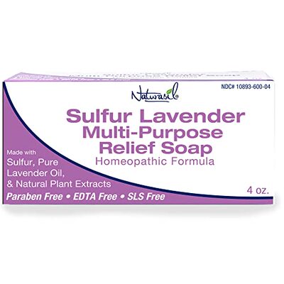 新品Sulfur-Lavender SAoap by Naturasil 4 oz