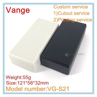 极速1pcs/lot electroic junction box 121*58*32mm ABS enclosur