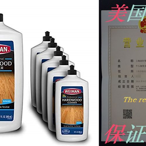 极速Weiman Hgardwood Floor Cleaner - 32 Ounce (6 Pack) - for