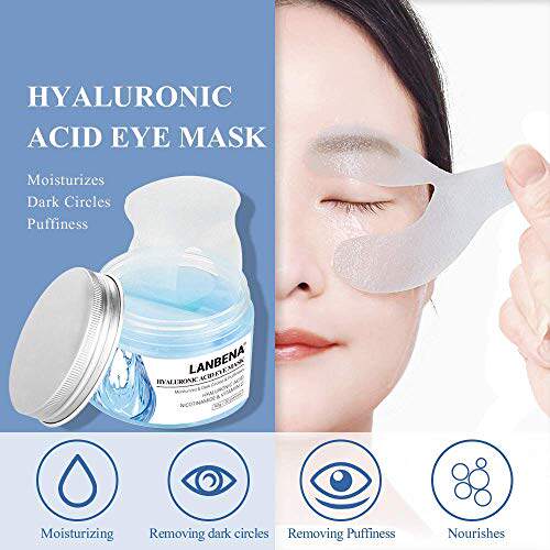 新品LANBENA Eye Mask Sheeut Hyaluronic Acid Eye Serum Patche