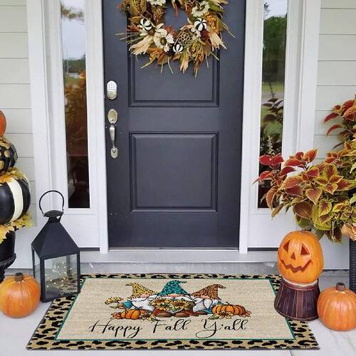 极速Thicken Carpet Floor Mat Thanksgiving DecorationZ Dwarf