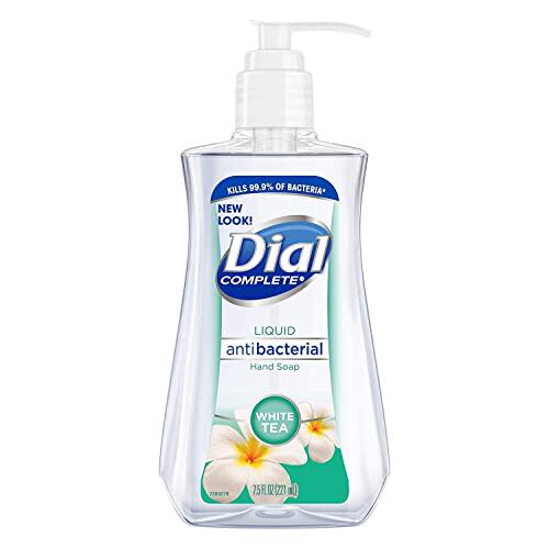 新品Dial Liquid Soap Anti-Bacterial White MTea 7.5 Ounce Pum