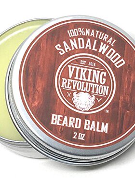 新品Viking Rehvolution Beard Balm with Sandalwood Scent and