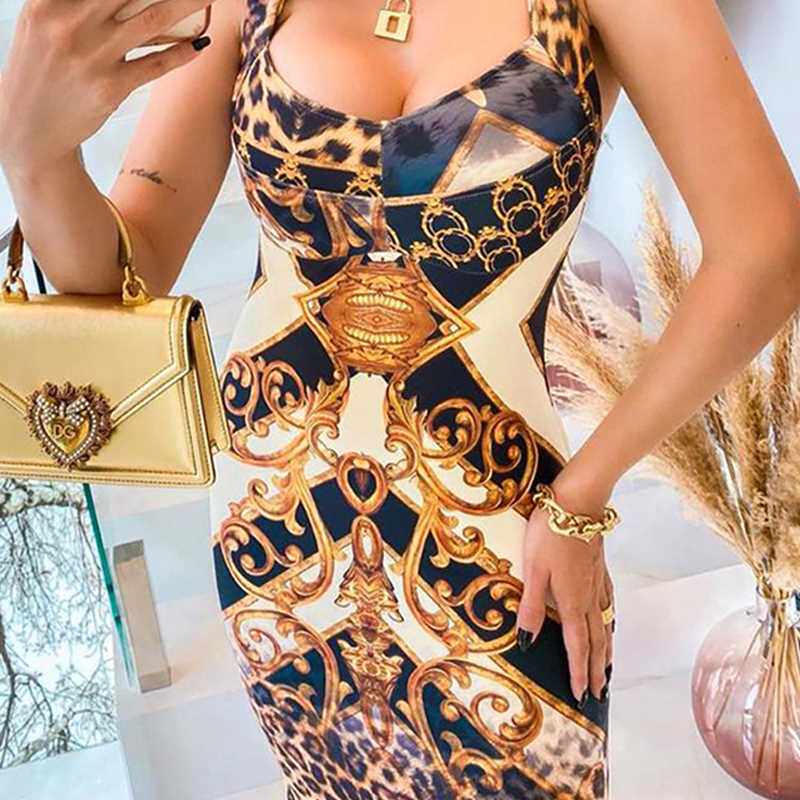 新品S-XL Summier Woman Sexy Fashion Sleeveless Cheetah Scarf