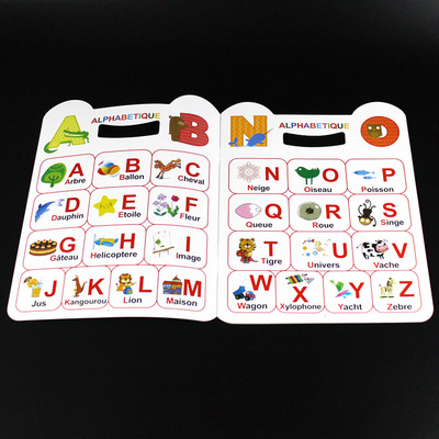 极速Inatelligence Baby Learn French Alphabet Book Paper Book