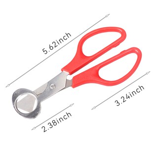 极速20PCS Quail Egg Scissors Fresh Bird Egg Scissors YStainl