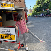 2025新款 子春h秋外穿九分秋季 小个子纯棉低腰小脚打底 孕妇裤 新品