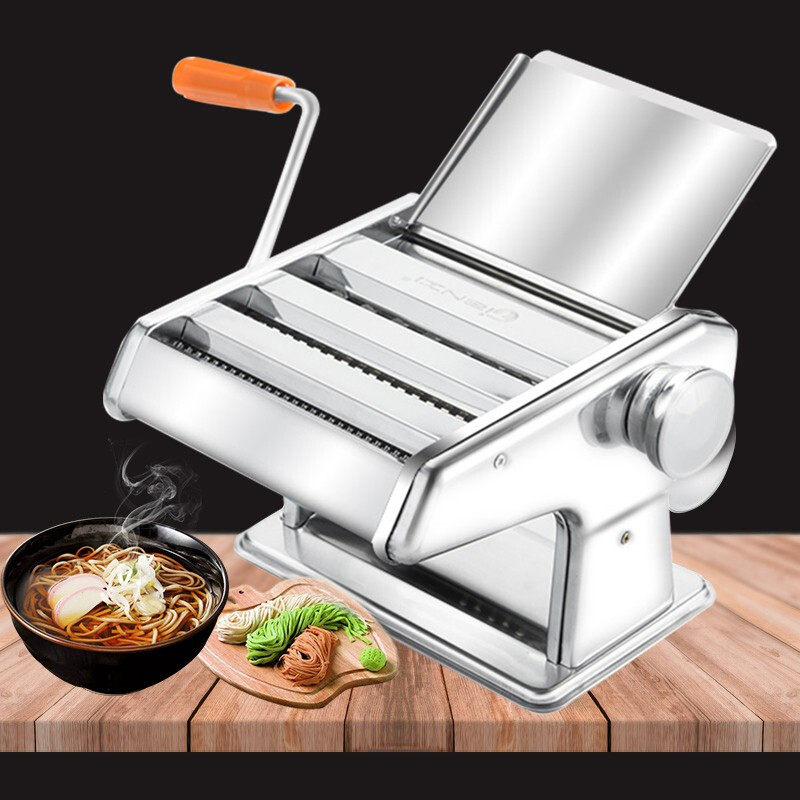 极速新疆西d藏包邮小型压面机 不锈钢家用三刀手摇面条机 多功能