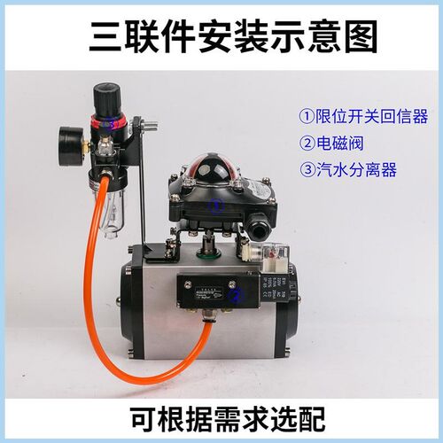 热销D671X厂家气动蝶阀对夹单/双作用E球墨铸铁/碳钢中线蝶阀DN15