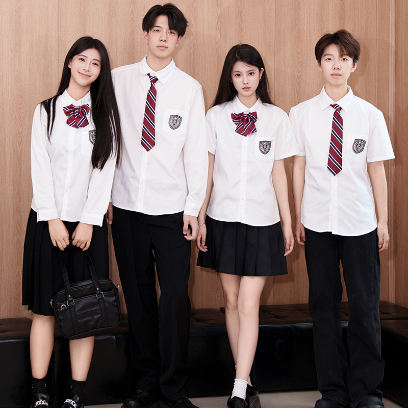 速发高初中生大合唱演出服学院套成人风诵运动会班服校服朗装