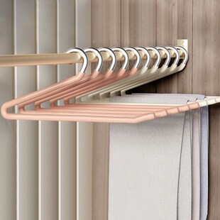 速发鹅型裤架柜衣内置裤子衣架单个用用无痕挂裤子专家裤挂收纳神