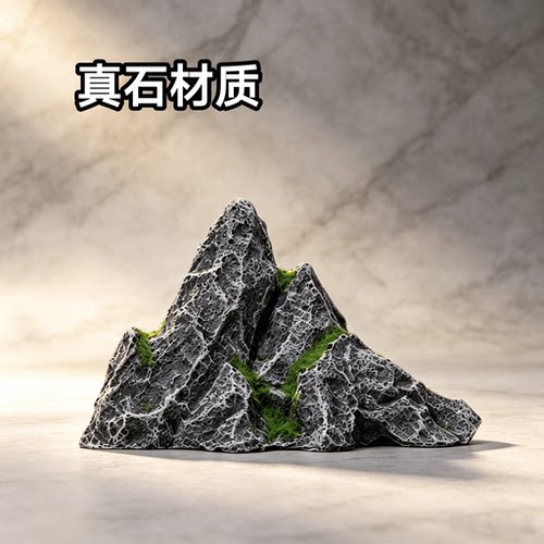 真石造景不是树脂不是塑料