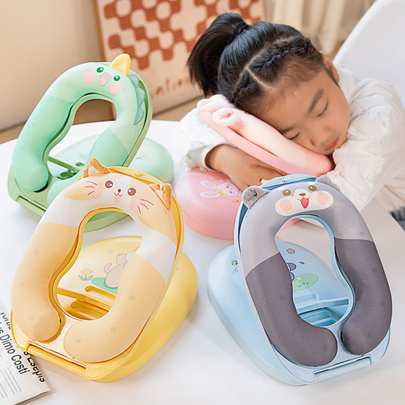 速发午睡枕小可生趴睡枕桌公室护颈枕学校教室儿童办面睡觉抱枕学