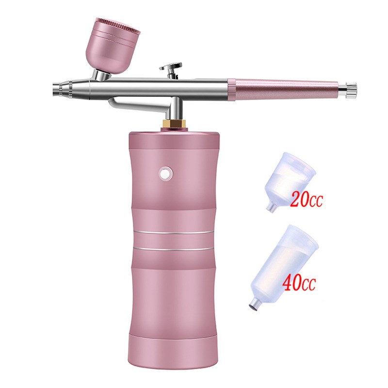 速发手持注氧仪便携电动喷笔气泵套装 家用面部保湿注氧仪