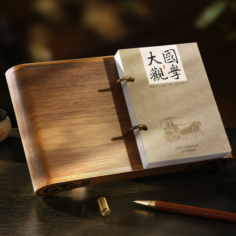 速发摆公室日历桌面办功 台历2025年新款周历计划备忘录记事桌历