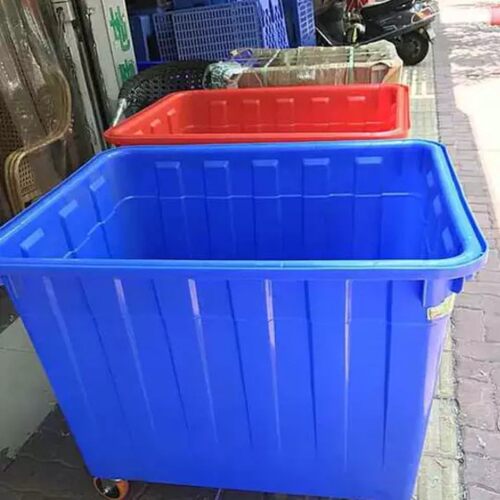 极速托士达周转车乌龟车平板车叠层拼F接周转箱车四轮小板车推车