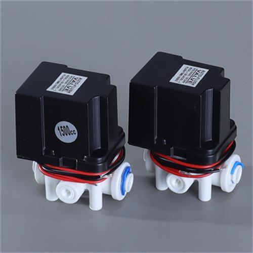 极速18秒组合电磁阀l24v废水300cc1500cc冲洗阀家用RO反渗透滤水