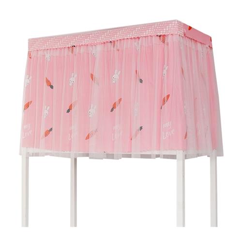 极速宿舍蚊帐下铺夏天上下床的学校学生宿舍上铺公W主床帘幔纱上