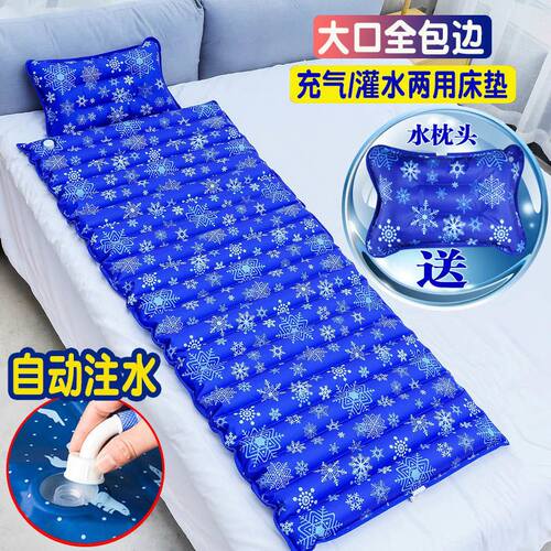 极速水床垫夏季水垫床垫冰垫多功能降温神器充P气注水两用使用便