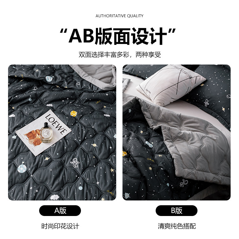 新品.summer quilt/comfotrter/blanket/quilts/duvet /blankets - 实物图