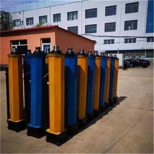 极速YT4-6A手动液压推流器 矿用移溜器工作行程T600mm千斤顶