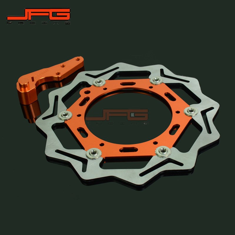 极速适用EXC125SX200v摩托车改装配件270MM铝合金前后碟刹盘浮动