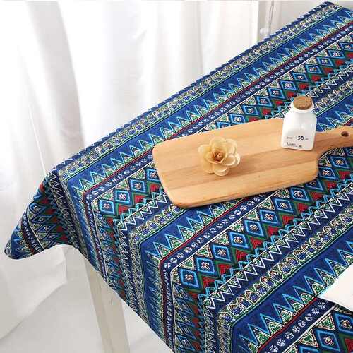新品Nordic dining mtable cloth coffee table linen mat desk c