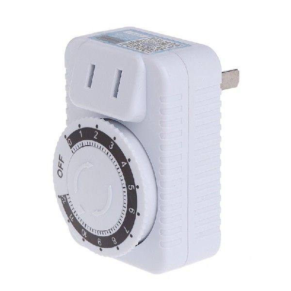 极速AC 220V 12 Hour Electrical Mechanical Timer VWall Plug