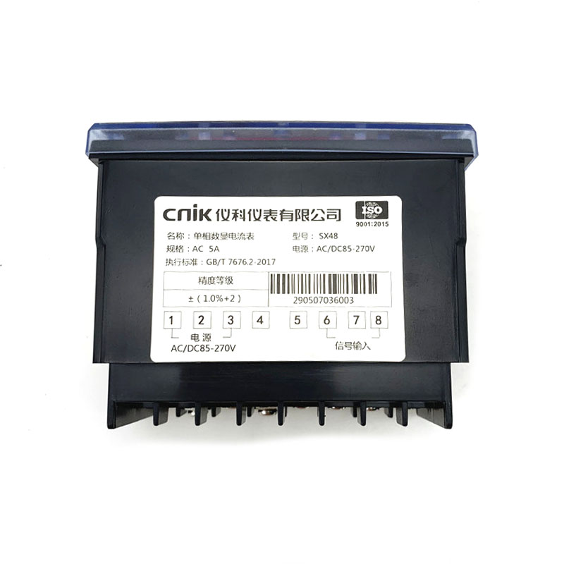 极速。SX48仪科CNIK单相数显电流表电压表频率表R转速表米分表A/V