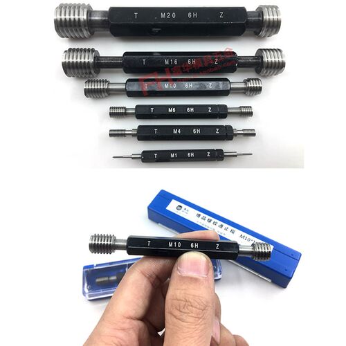 新品公制螺纹通止规 螺纹塞规 牙规 塞规外螺K纹规 量规精度6H M1