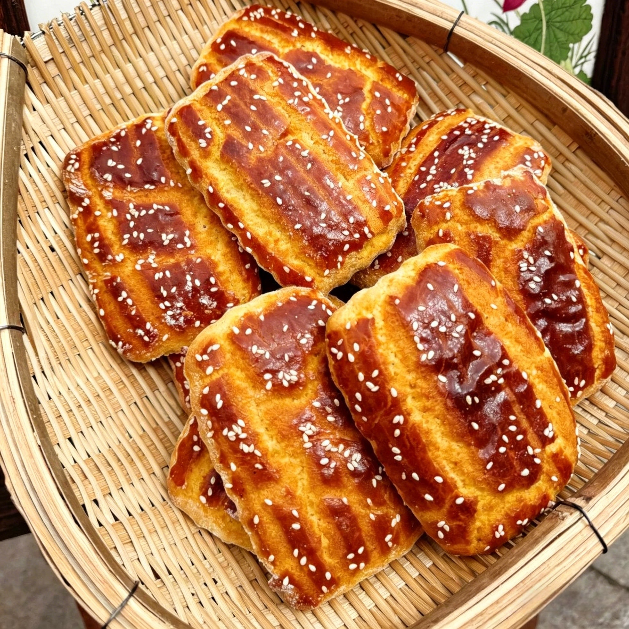 东北老式大饼干纯手工特产小吃传统小吃糕点酥饼怀旧零食早餐速食