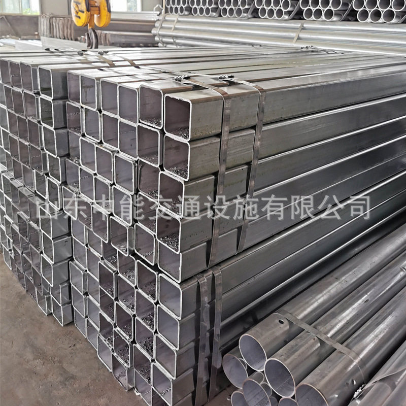 二波三波波形护栏高速公路防撞护栏板安全防护镀锌方管立柱热镀锌