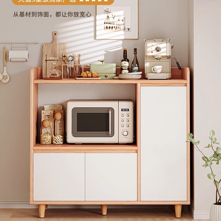 实木餐边柜茶水柜厨房橱柜客厅置物柜矮柜小收纳柜子储物柜备餐柜