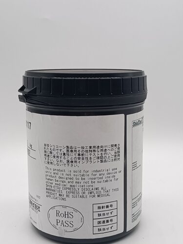 信越X-23-8117导热膏硅脂 散热硅胶无溶剂1kg