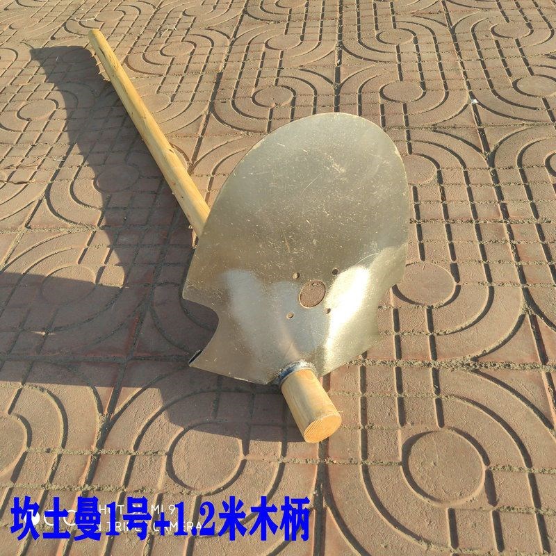热销锄头农用农具l挖地除草坎土曼锰钢锻打园艺工具大全开 沟