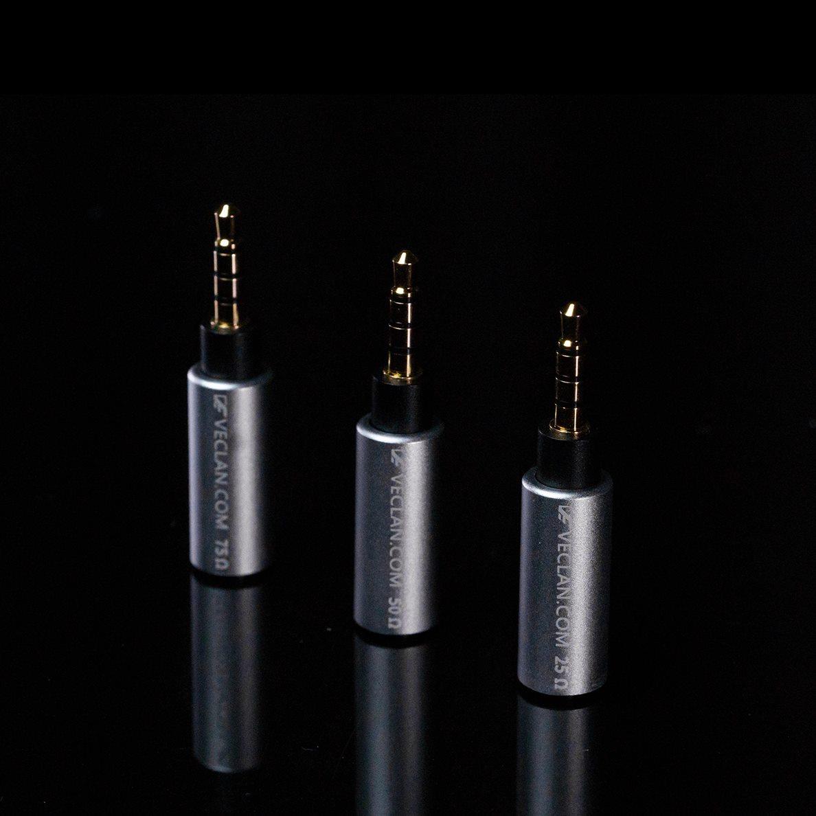 VE微翼 阻抗头阻抗棒支持麦克风3.5，4.4 255075降噪电脑手机