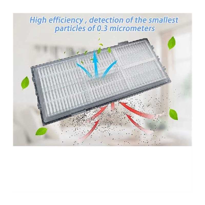 速发Replacement Parts Main Brush Side Brush HEPA Filter For