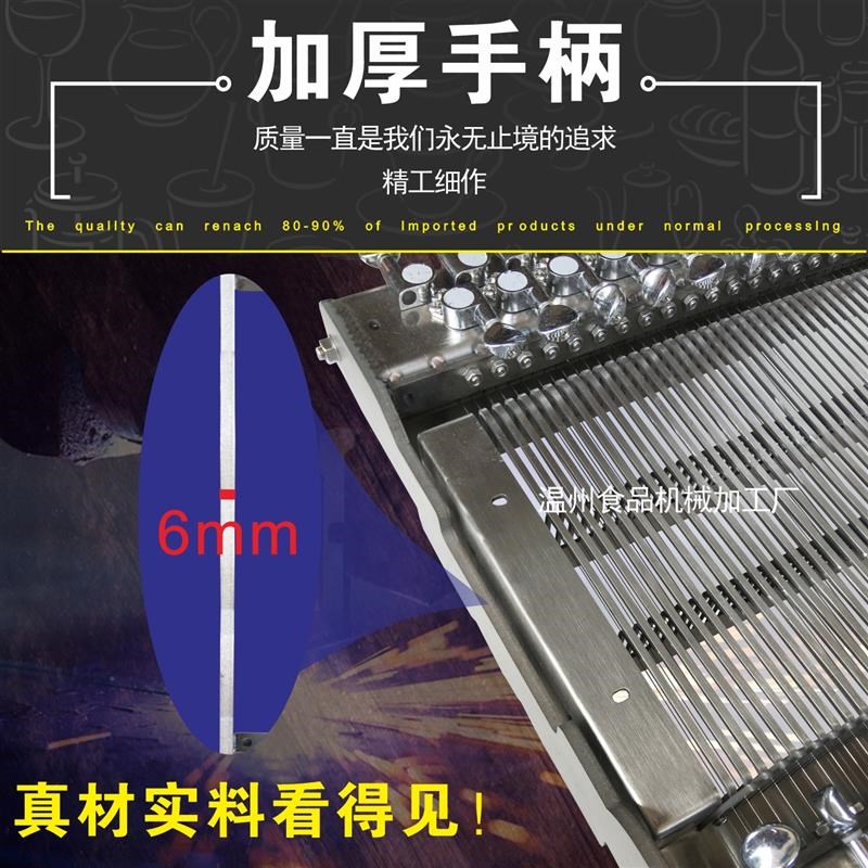热销钢丝切片机加厚不锈钢手动圆细丝切H割器豆腐生巧凉粉午餐肉
