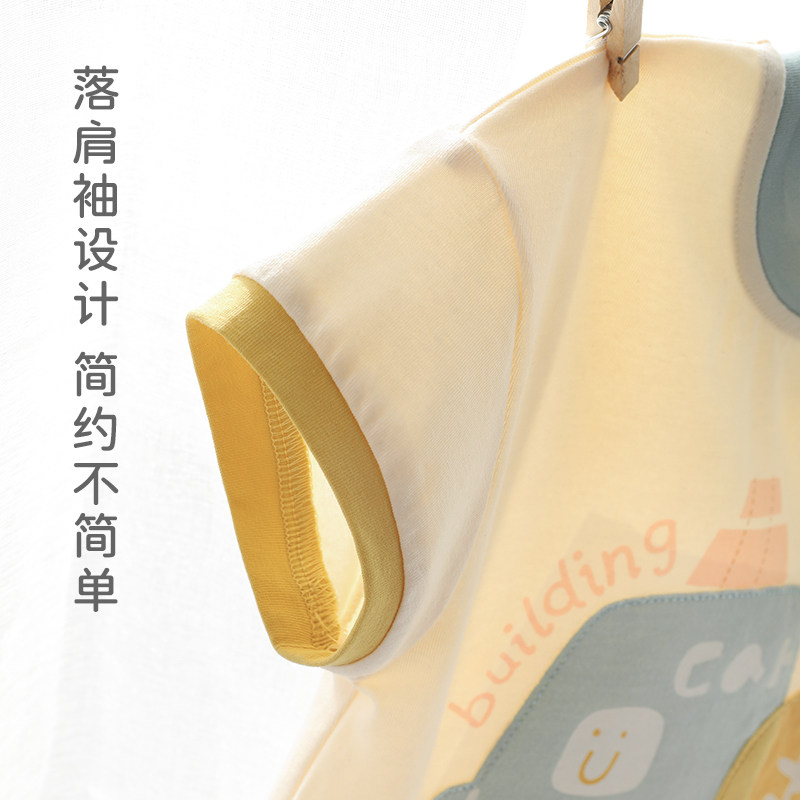 新款儿童短袖t恤夏季2023新款宝宝洋气宽松上衣T薄款夏装体恤婴儿